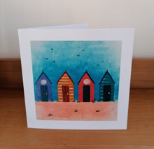 Load image into Gallery viewer, Beach Huts Card
