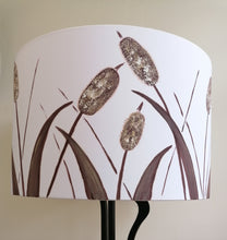 Load image into Gallery viewer, Bullrush Cylinder Lampshade
