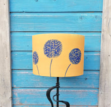 Load image into Gallery viewer, Cornflower Cylinder Lampshade
