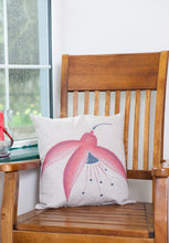 Load image into Gallery viewer, Fuchsia Linen Cushion
