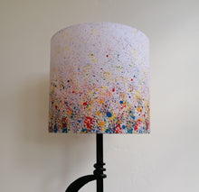 Load image into Gallery viewer, Rainbow Dust Cylinder Lampshade
