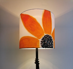 Sunflower Cylinder Lampshade