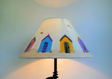 Load image into Gallery viewer, Beach Huts Lampshade
