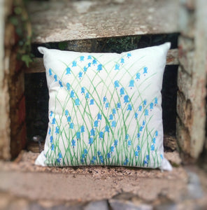 Bluebell Linen Cushion