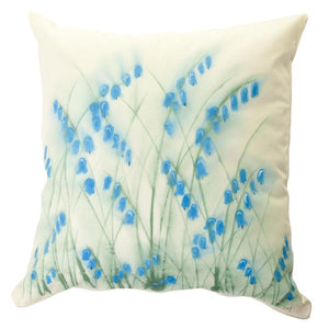 Bluebell Handpainted Cushion