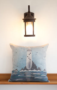 Fastnet Lighthouse Linen Cushion