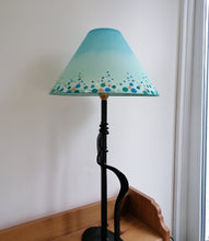 Load image into Gallery viewer, Dots Blue Lampshade
