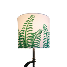 Load image into Gallery viewer, Fern Cylinder Lampshade
