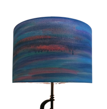 Load image into Gallery viewer, Marble Blue Cylinder Lampshade
