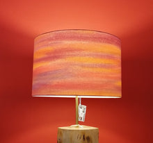 Load image into Gallery viewer, Marble Sahara Sunset Cylinder Lampshade
