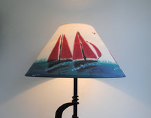Load image into Gallery viewer, Red Sails Lampshade
