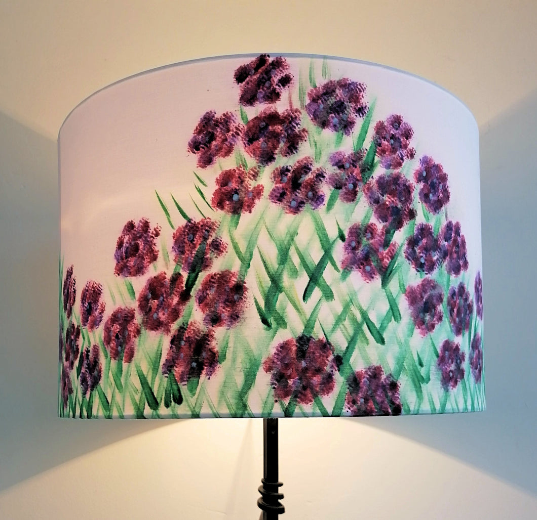 Rhododendron Cylinder Lampshade