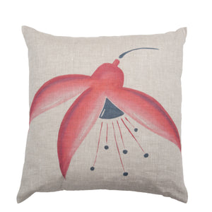 Fuchsia Linen Cushion