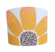 Load image into Gallery viewer, Sunflower Cylinder Lampshade
